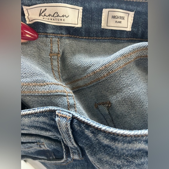 KanCan High Rise Flare Stretch Jean - Picture 10 of 12